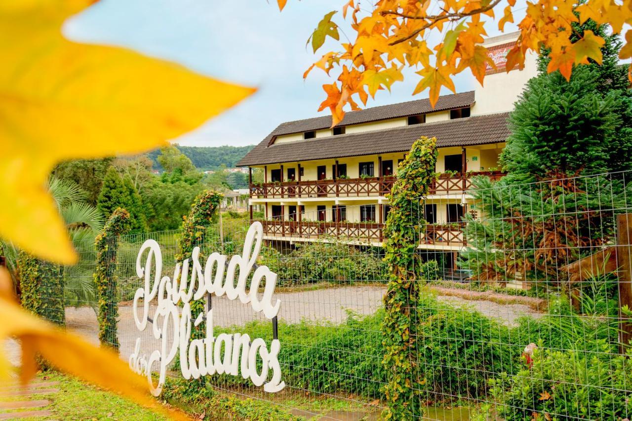 Pousada Dos Platanos Nova Petropolis Exterior foto